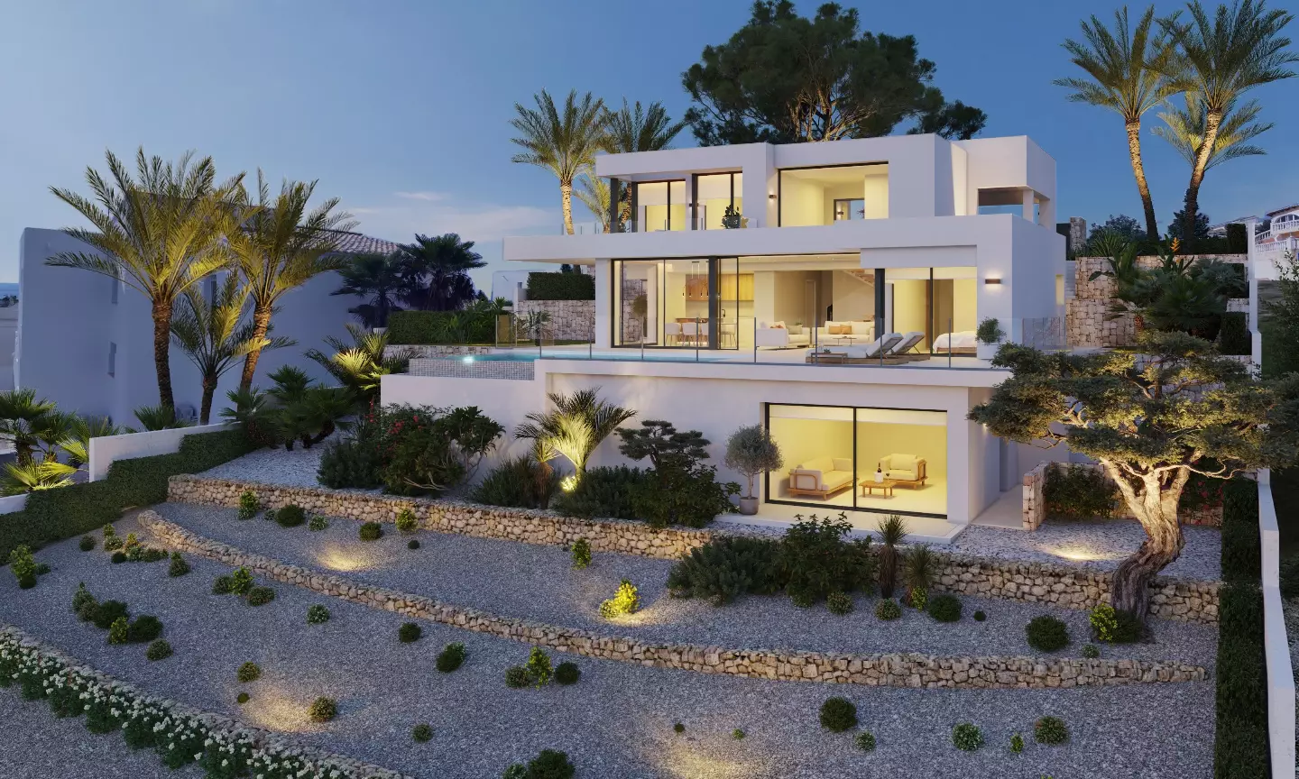 Villa Olive in Cumbre del Sol - экстерьер фото 1