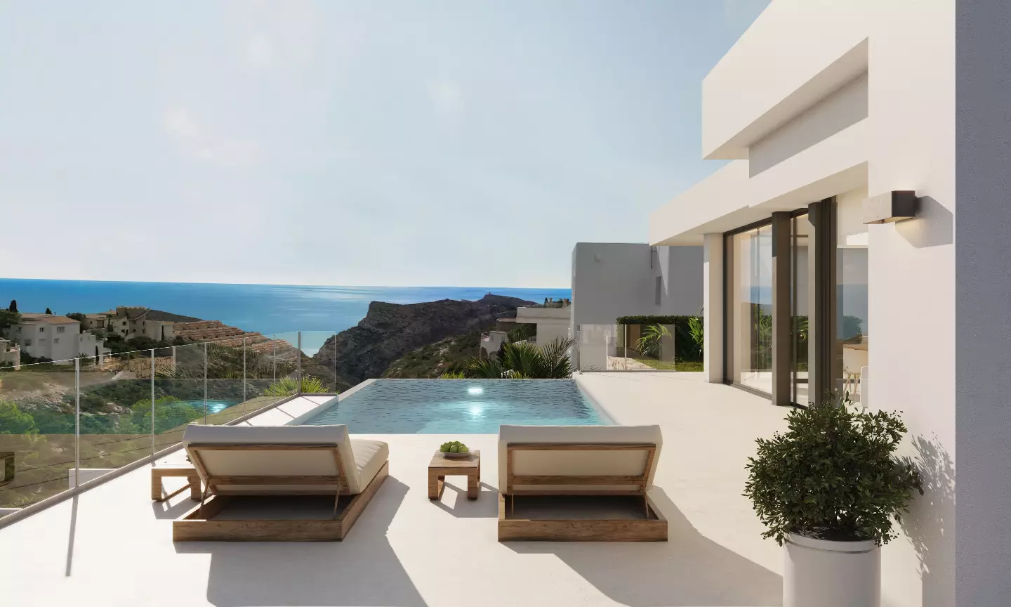 Villa Olive in Cumbre del Sol - экстерьер фото 1