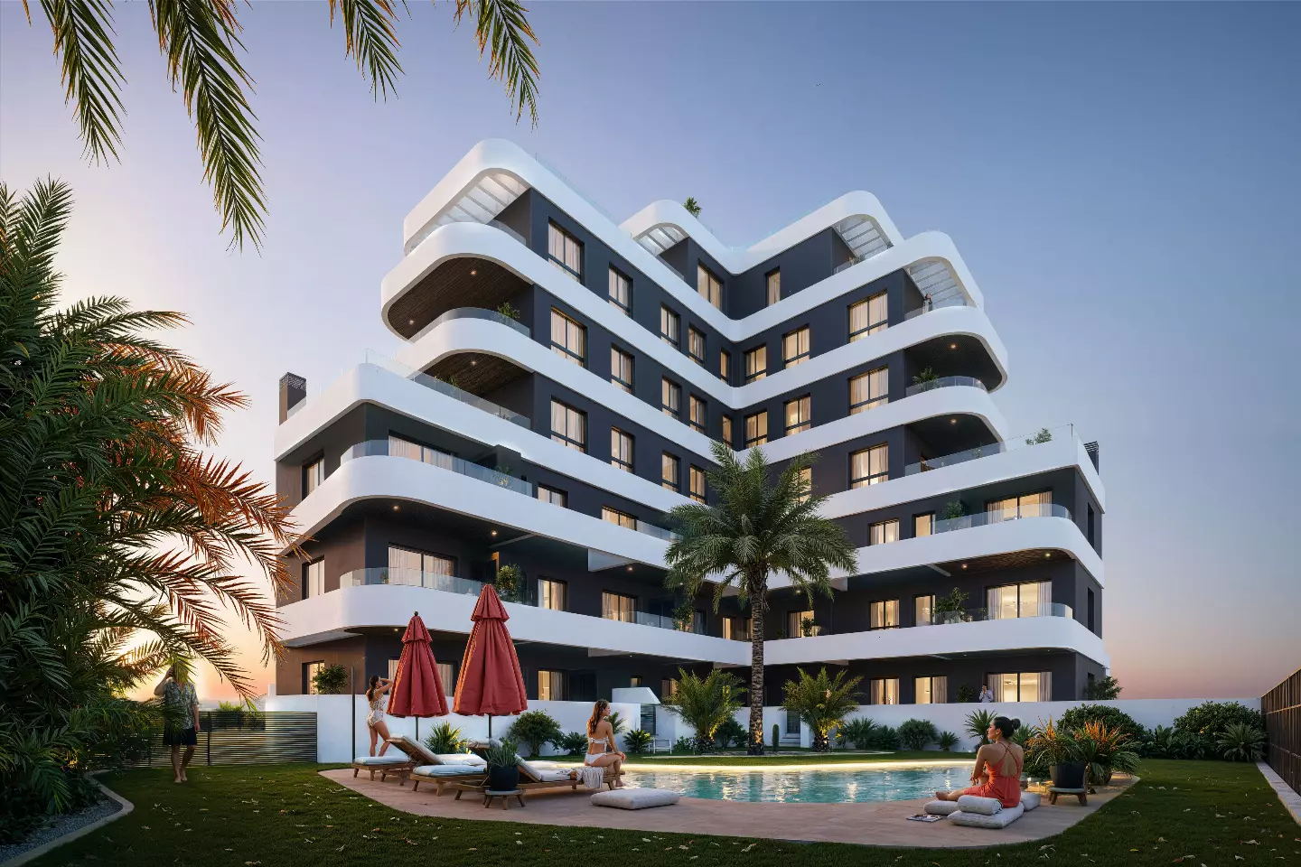 Naia Blue Horizon in Guardamar del Segura - eksteriør foto 1