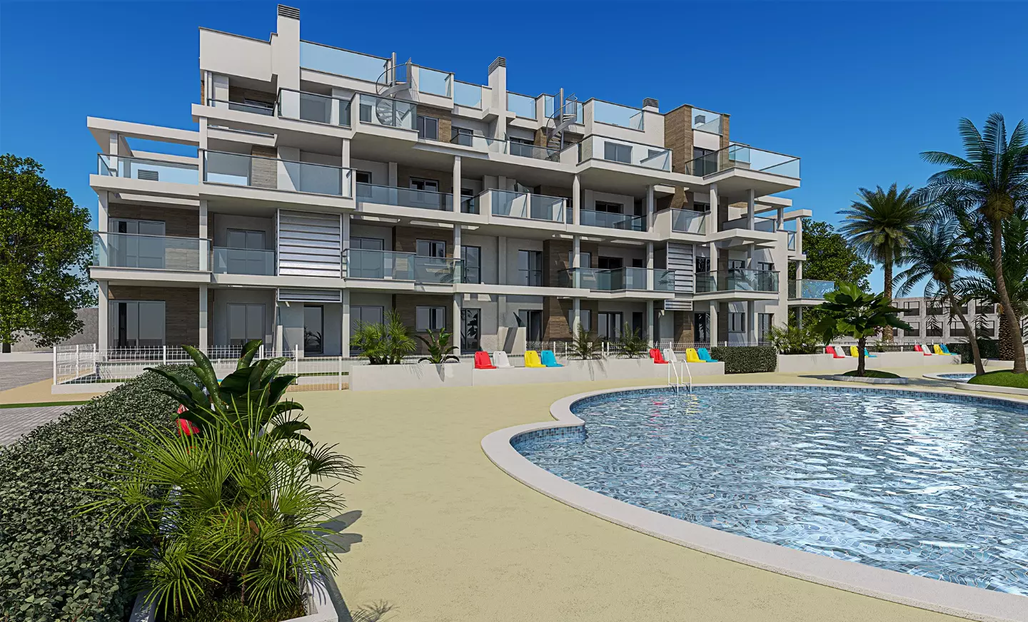 Residencial Victoria IV Apartamentos in Denia - exteriör foto 1