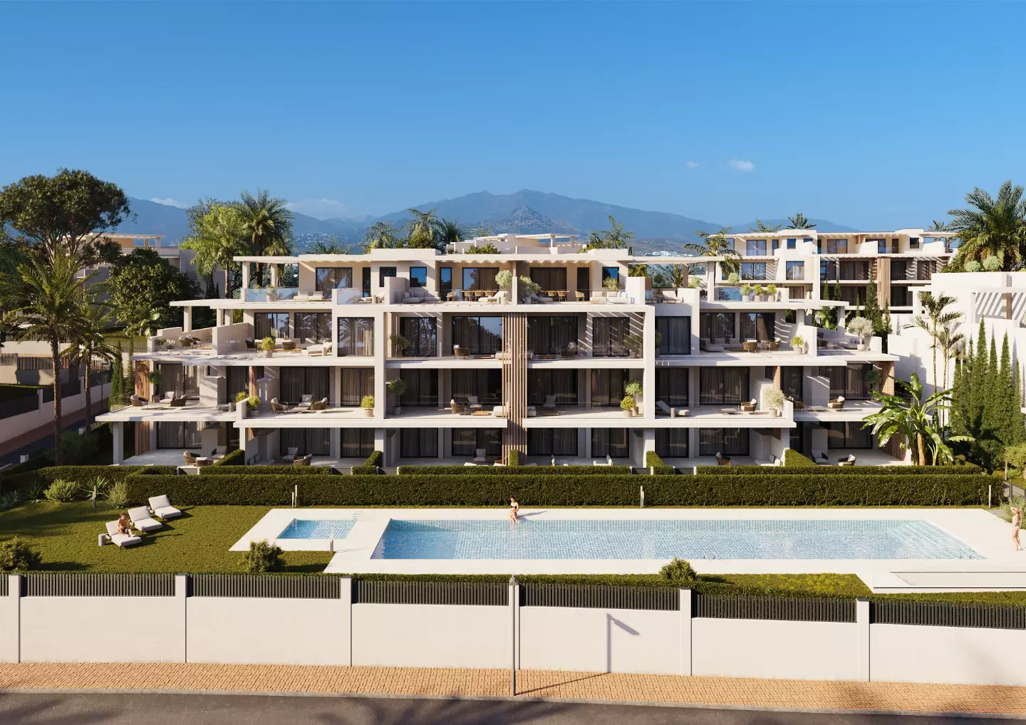 Royal Park Residence in Estepona - eksteriør foto 1