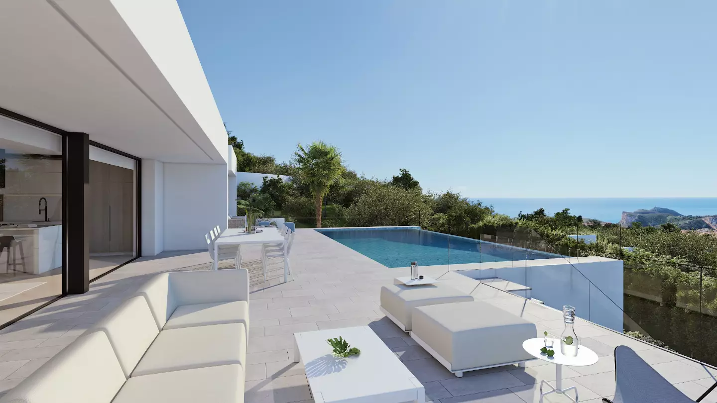 Residencial Plus Jazmines - Villa Infinty in Cumbre del Sol - widok zewnętrzny zdjęcie 1