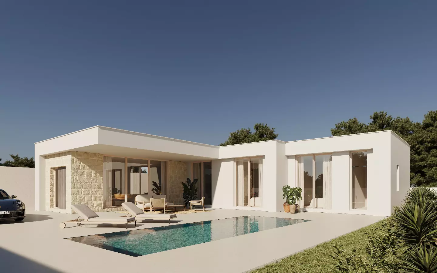 Aurea Villas in Polop - exteriér foto 1