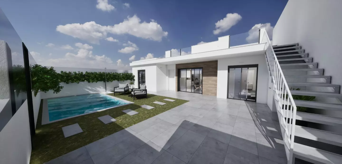 Villas San Mariano in Torre-Pacheco - Außenansicht Foto 1