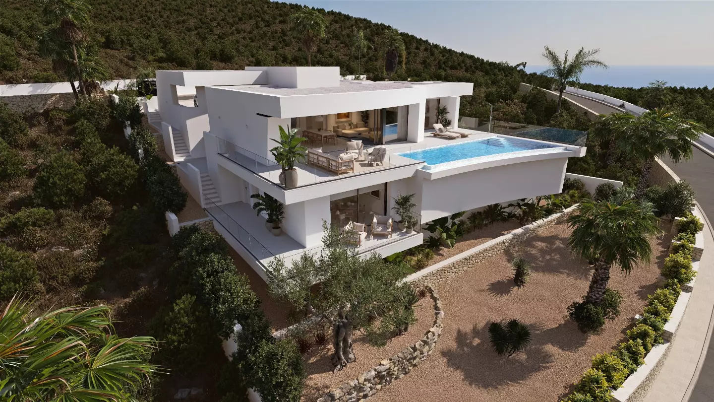 Residencial Plus Jazmines -Villa Solei in Cumbre del Sol - widok zewnętrzny zdjęcie 1