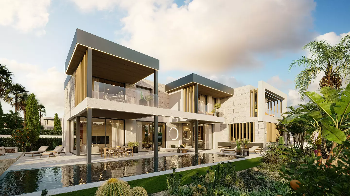 Ocean 11 Villas in Estepona - eksteriør foto 1