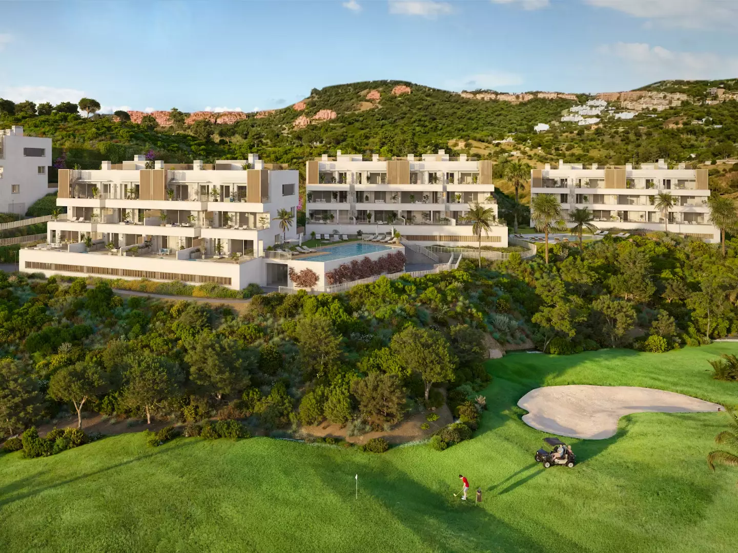 Sunrise Golf Residences in Mijas - экстерьер фото 1