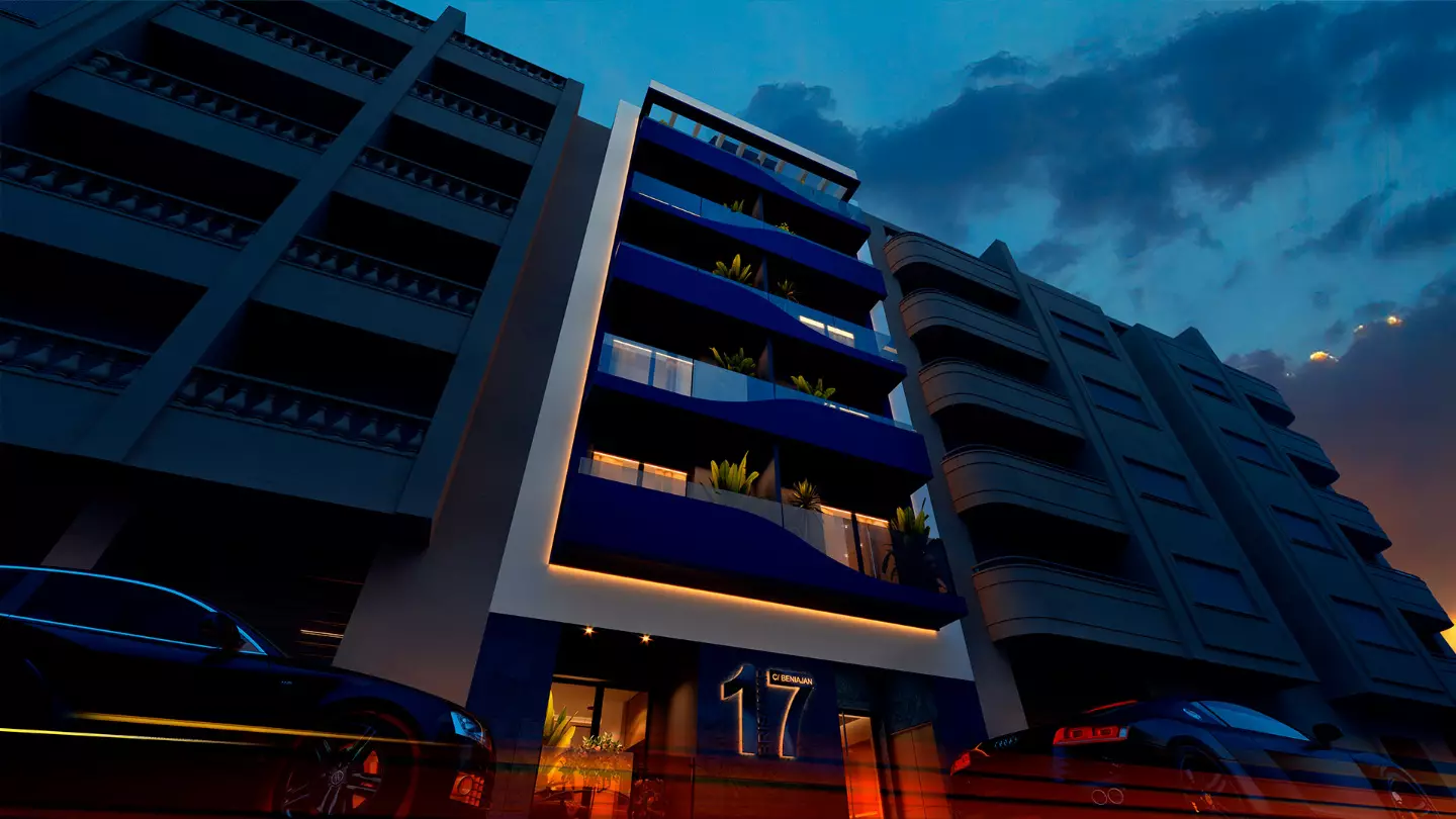 Edificio Brisamar in Torrevieja - экстерьер фото 1