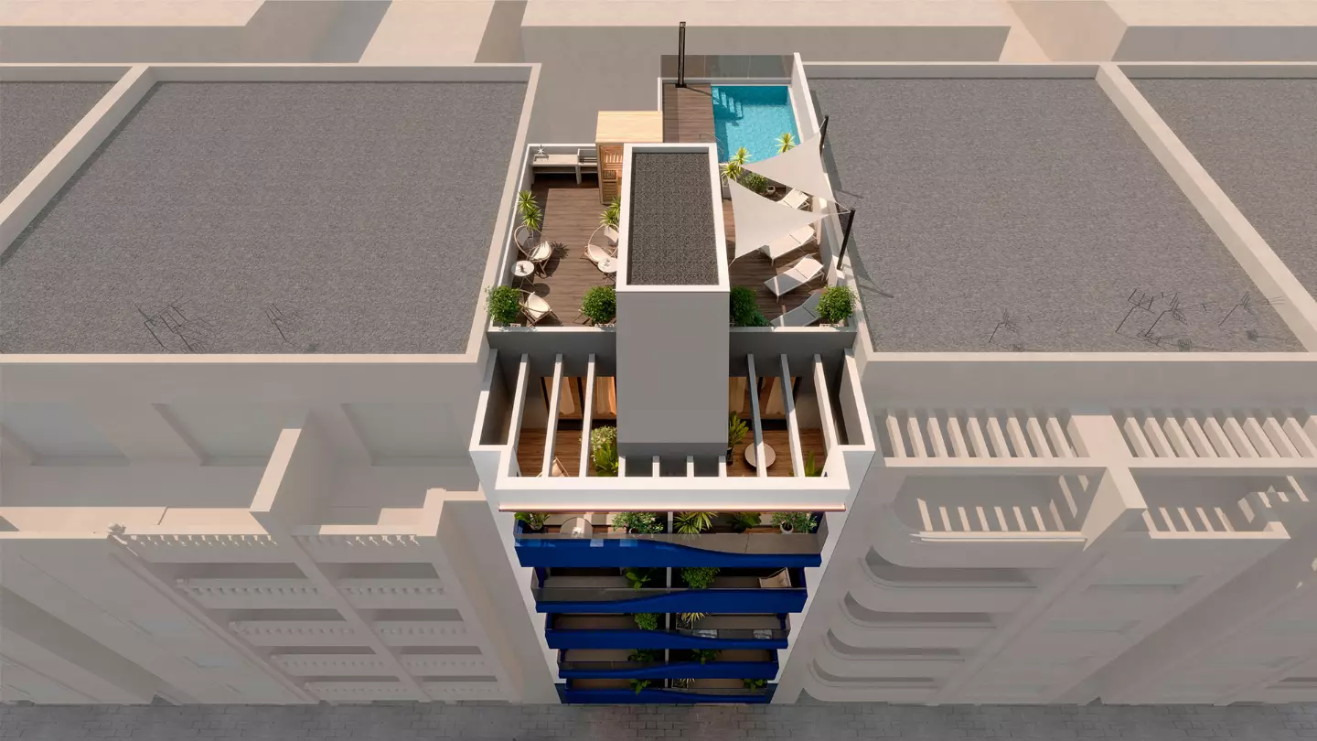 Edificio Brisamar in Torrevieja - экстерьер фото 1