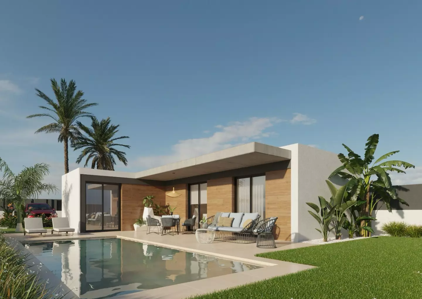 Villas La Quinta IV Aledo in Molina de Segura - eksteriør foto 1