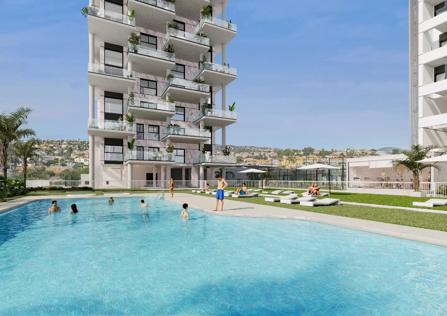 Towers III in Calpe - экстерьер фото 1