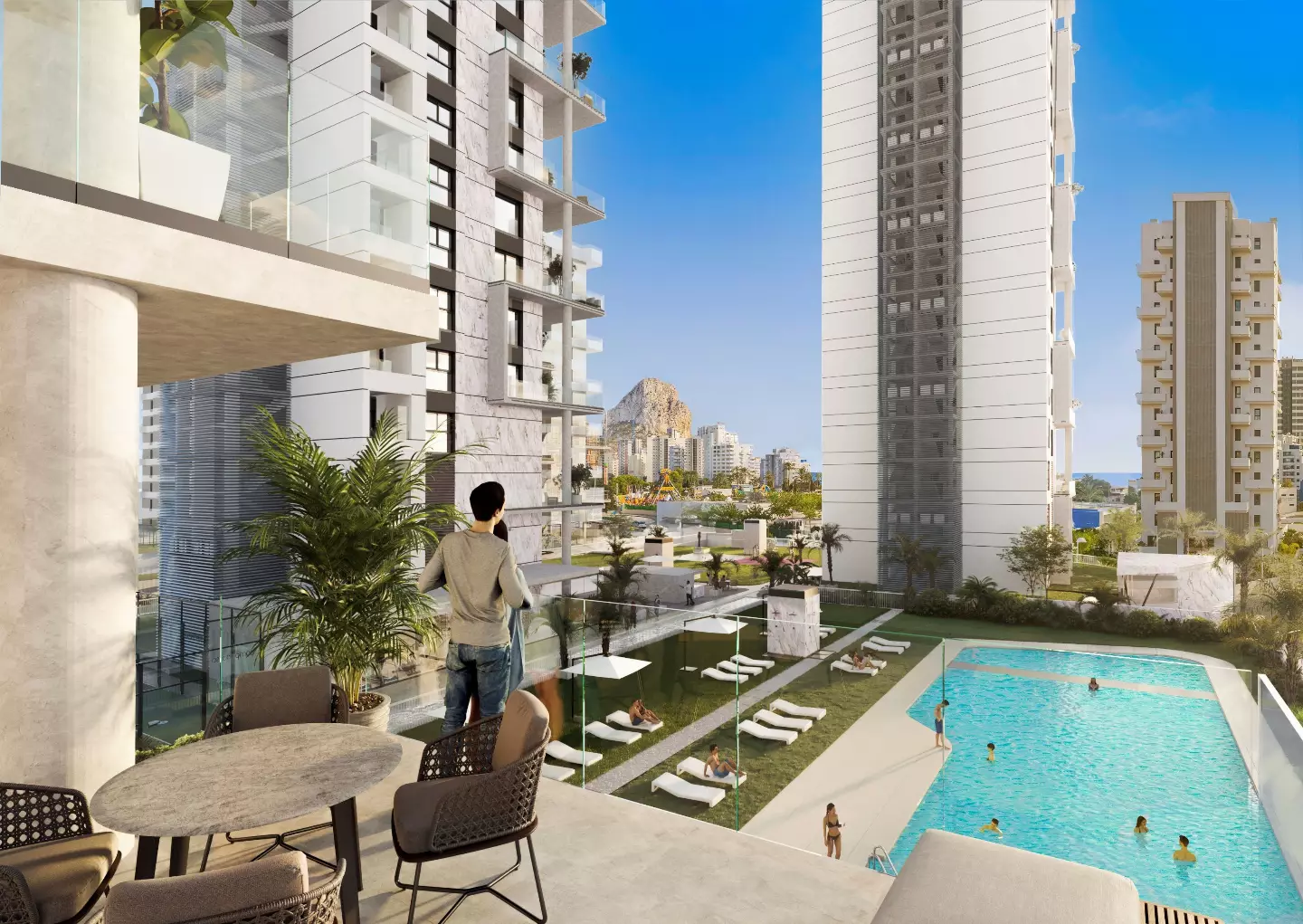 Towers III in Calpe - экстерьер фото 1