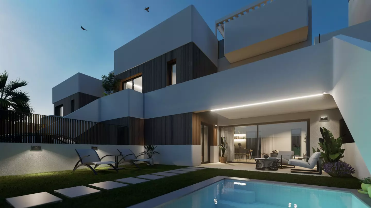 Alma Bungalows in San Pedro del Pinatar - экстерьер фото 1