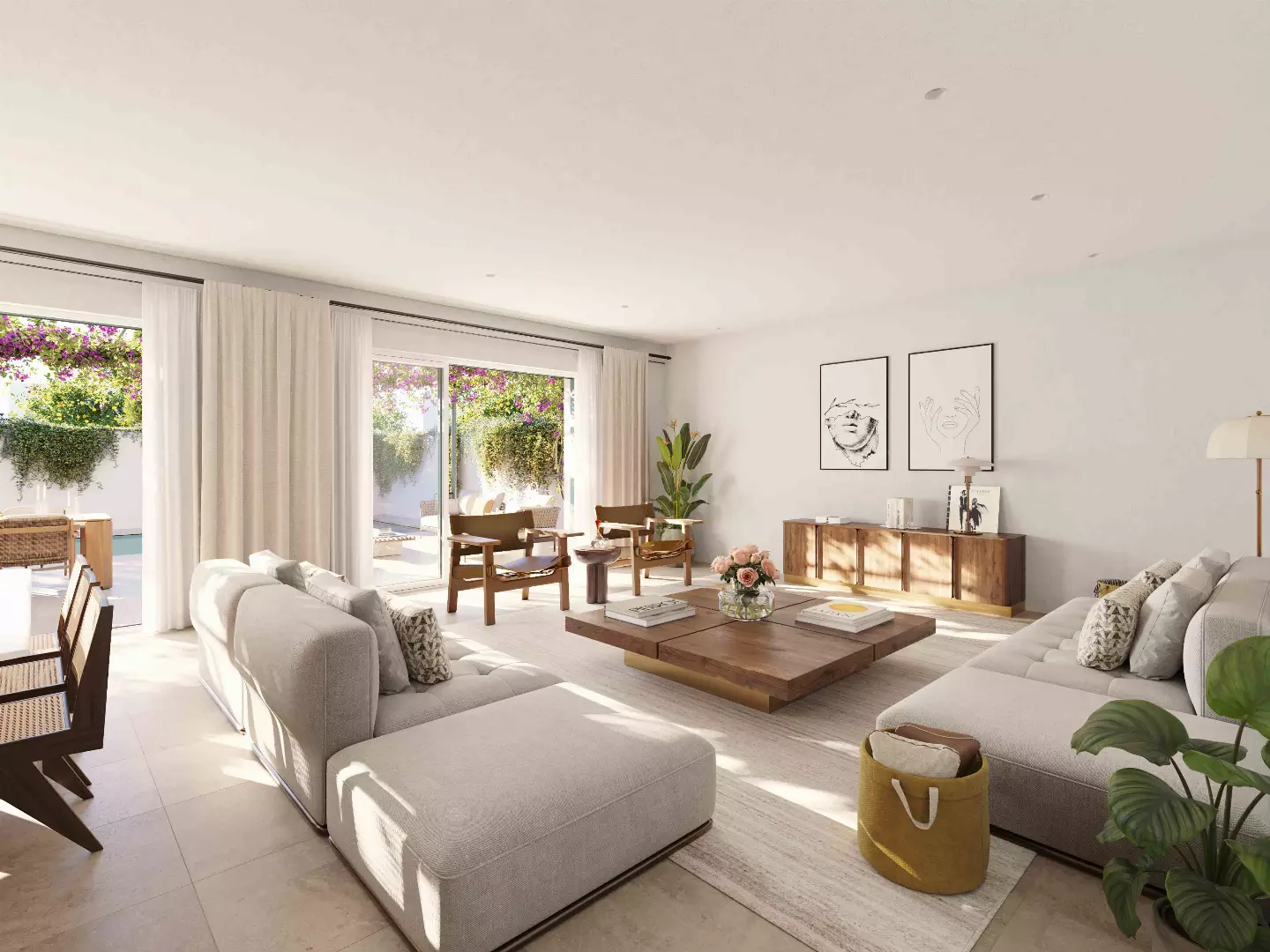 Casa Patio en Las Villas de los Alamos in Sotogrande - Außenansicht Foto 1