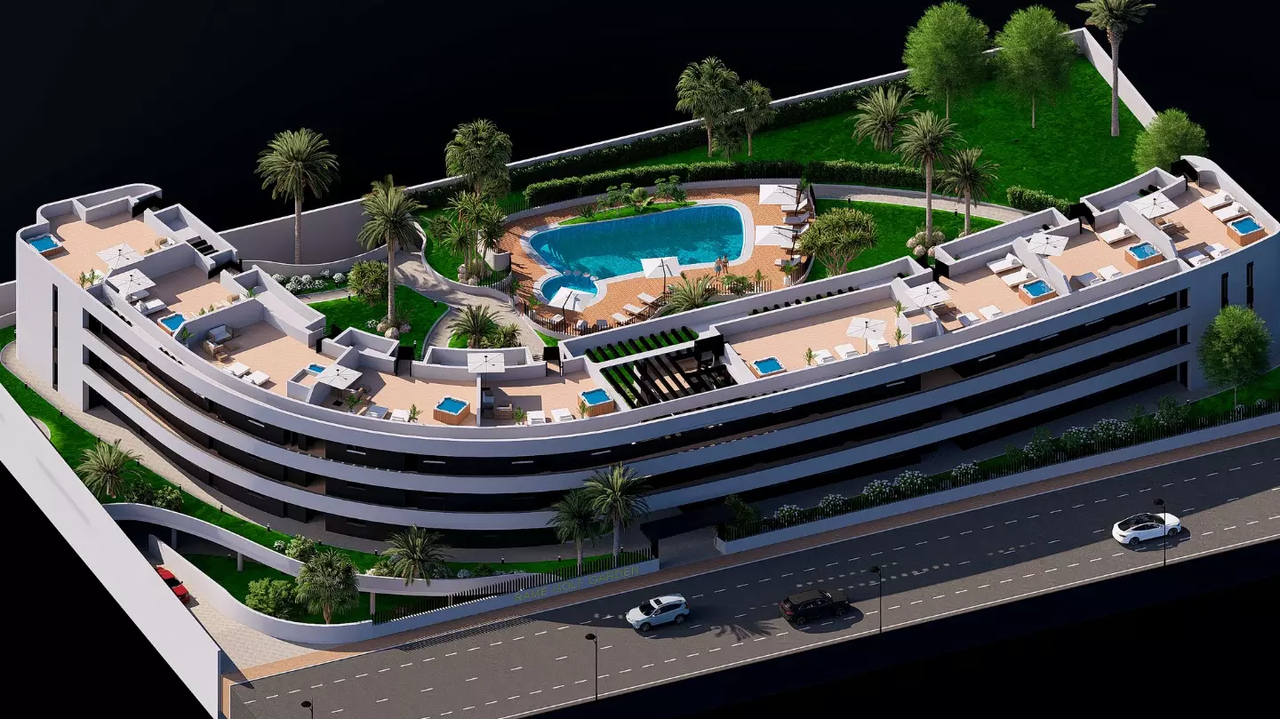 Edificio Torre Gold Garden in Los Alcázares - exteriör foto 1