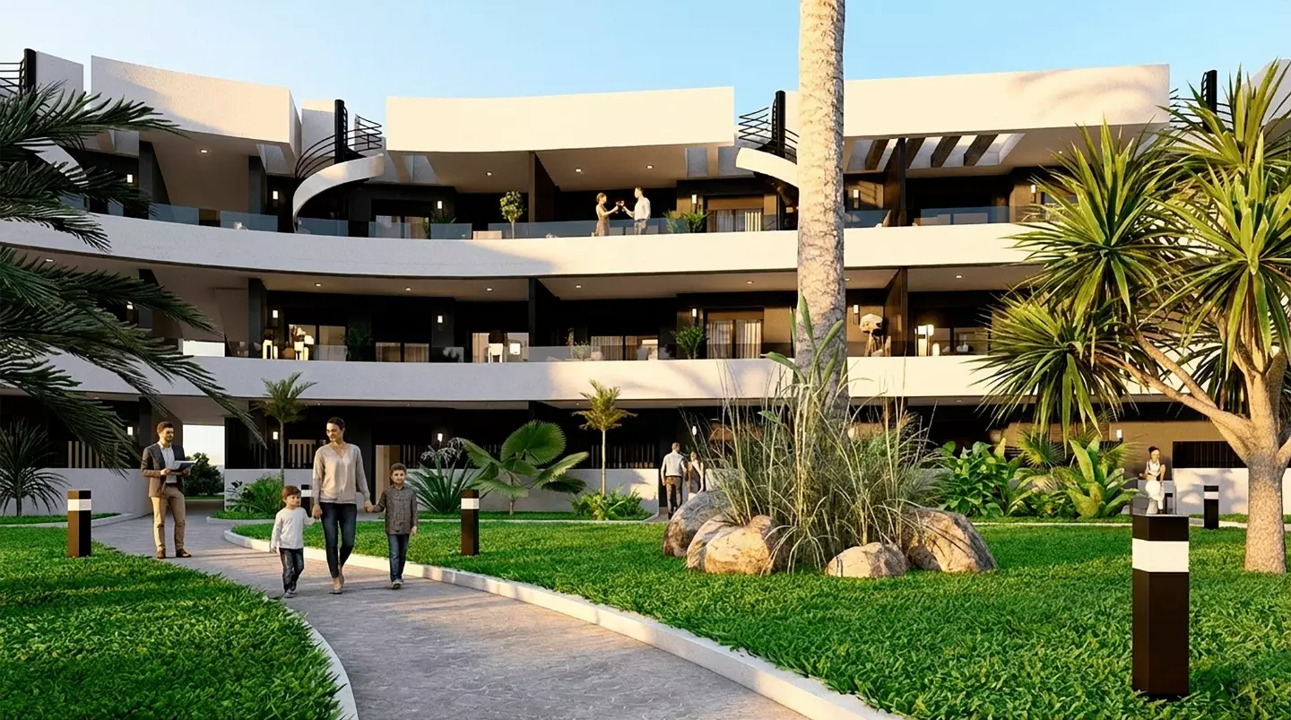 Edificio Torre Gold Garden in Los Alcázares - exteriör foto 1