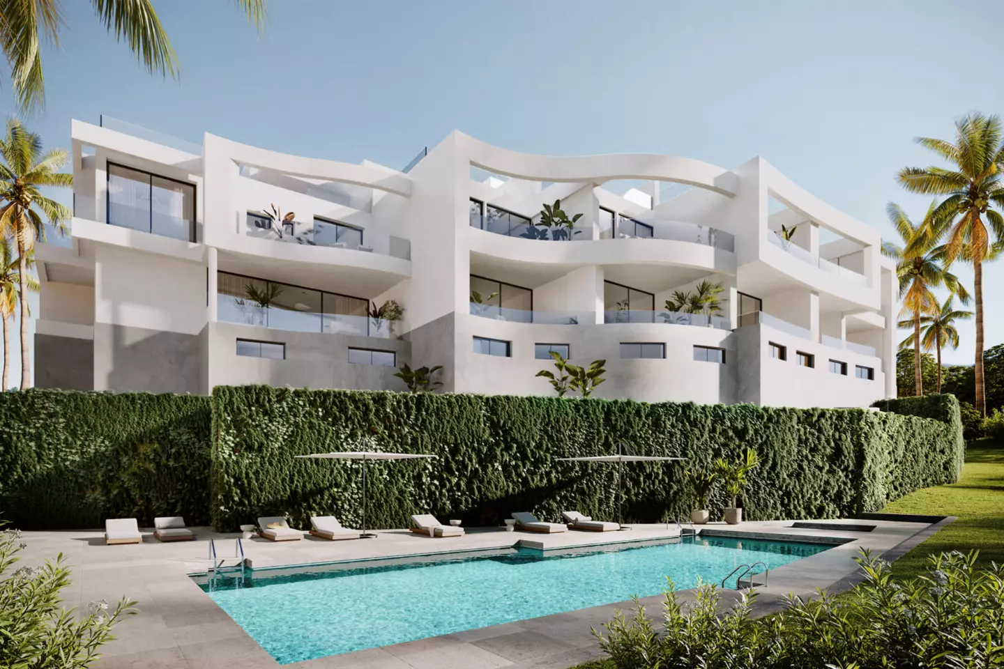 Aalto Residences in Mijas - Außenansicht Foto 1