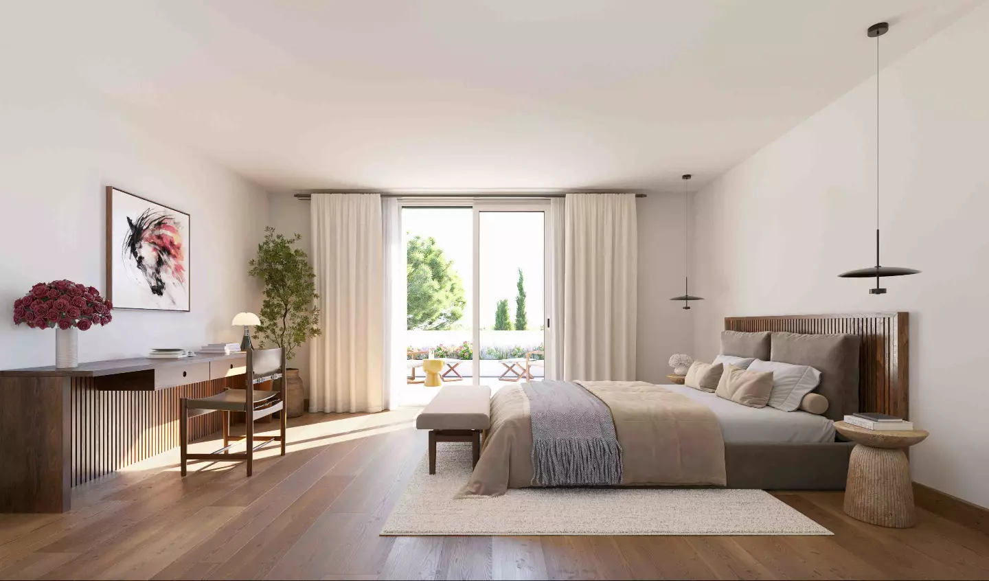 Casa Garden en Las Villas de los Alamos in Sotogrande - Außenansicht Foto 1
