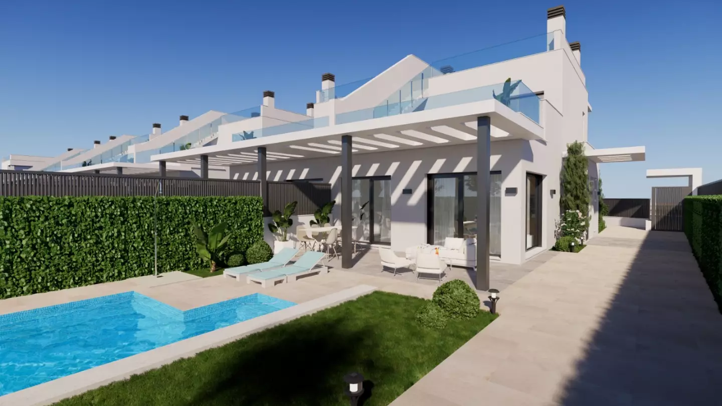Infinity Beach Villas in Los Alcázares - eksteriør foto 1