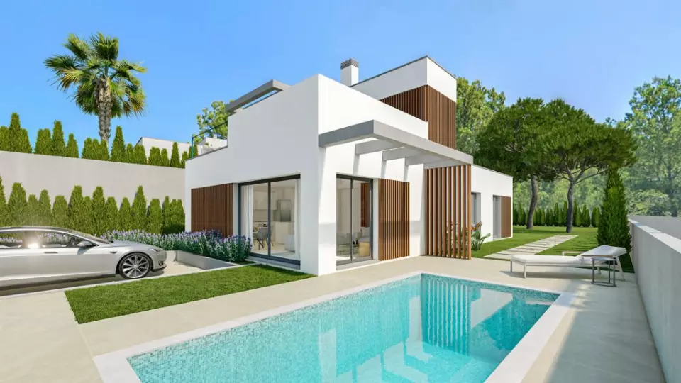 Green Horizon Villas in Finestrat - exterieur foto 1