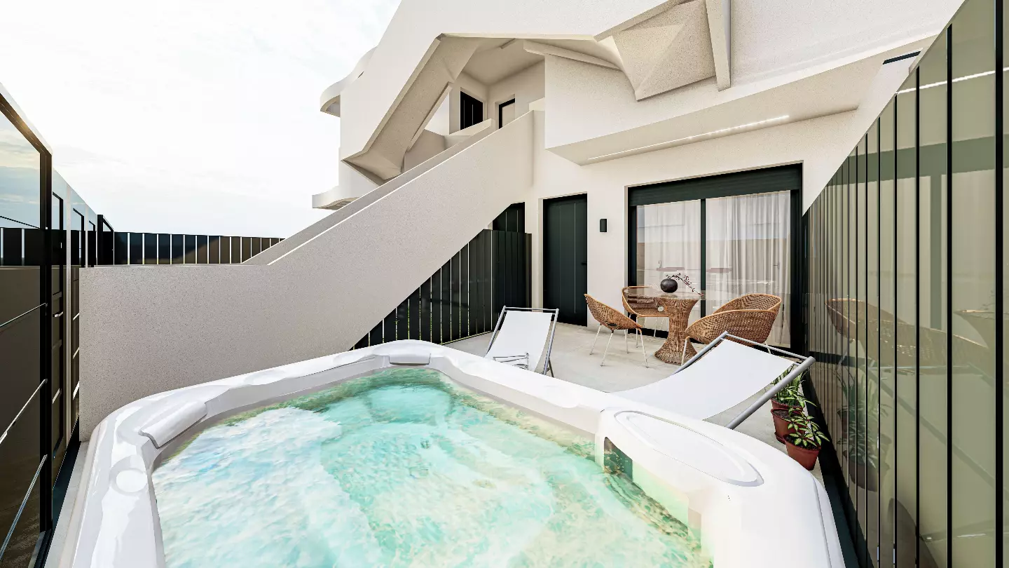 Alma Bungalows 2 in San Pedro del Pinatar - Außenansicht Foto 1
